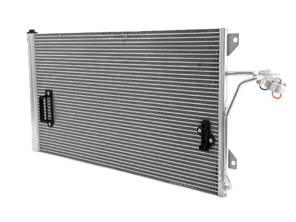Radiator Air Conditioning (Air Con). Porsche 955 Cayenne 2003-06 / 957 Cayenne Diesel 2007-10 - 95557311104, 95557311100, 95557311101, 95557311102, 95557311103